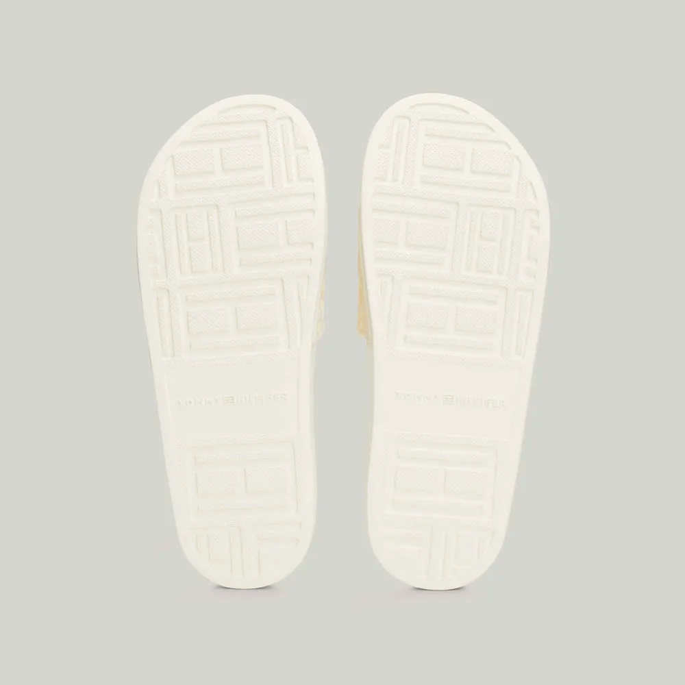Monogram Pool Slide - Off White