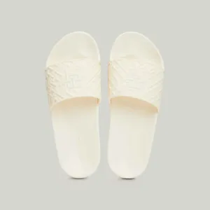 Monogram Pool Slide - Off White