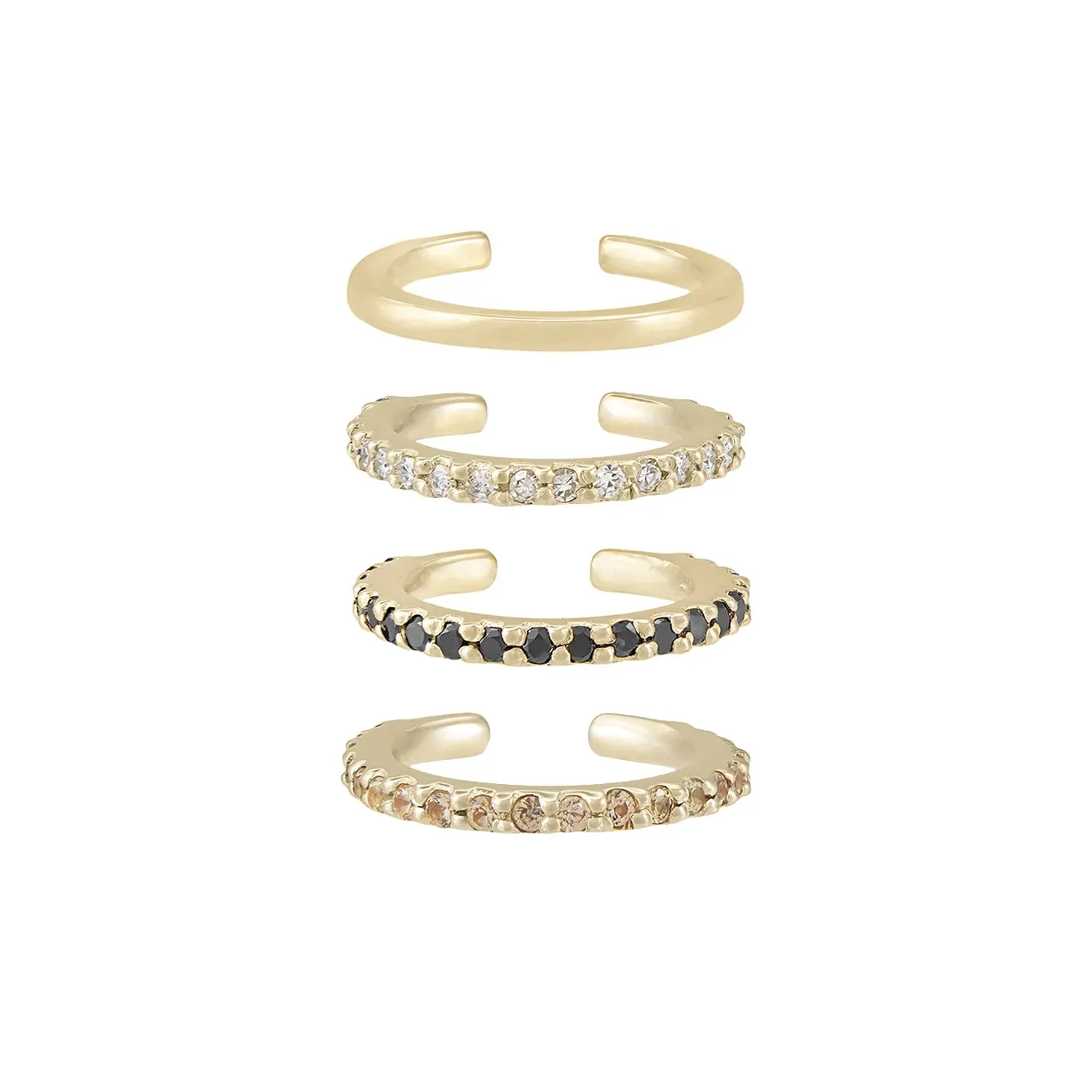 métier / pavé ear cuff - single