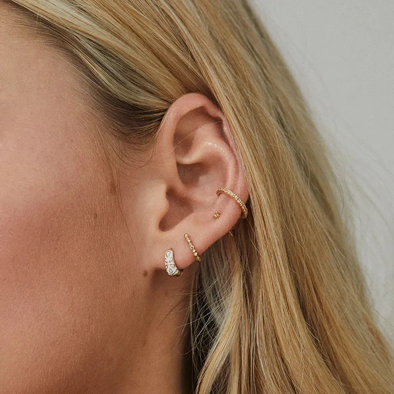 métier / pavé ear cuff - single