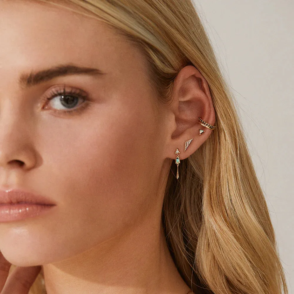 métier / pavé ear cuff - single
