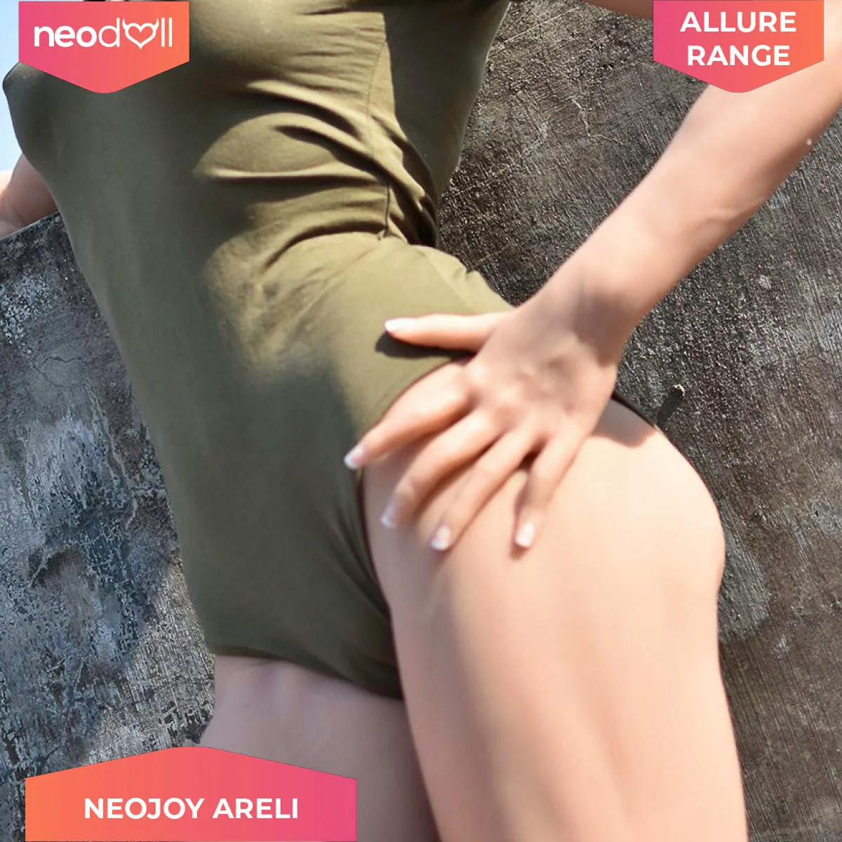 Neodoll Allure Areli - Realistic Sex Doll -163cm - Tan