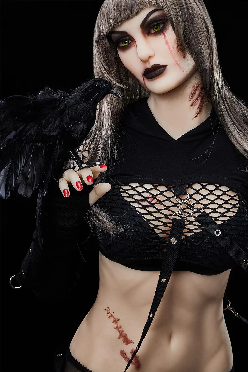 Neodoll Racy Mia Halloween - Realistic Sex Doll - 168cm Plus - White