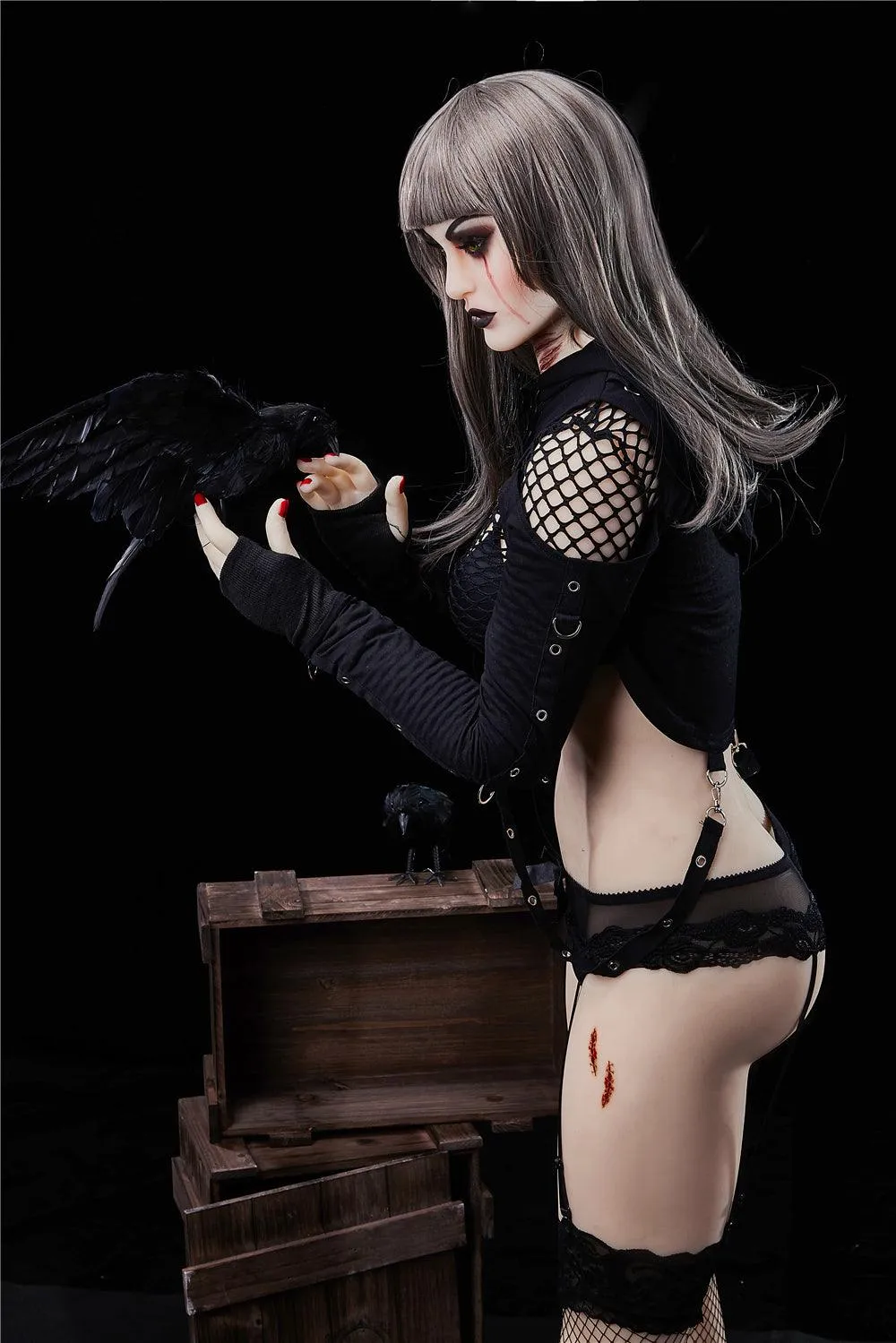 Neodoll Racy Mia Halloween - Realistic Sex Doll - 168cm Plus - White