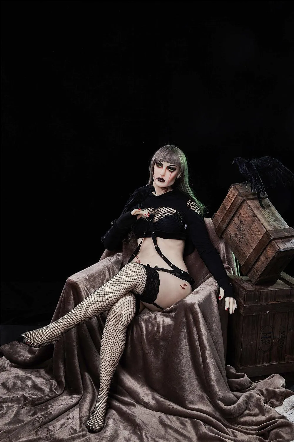 Neodoll Racy Mia Halloween - Realistic Sex Doll - 168cm Plus - White