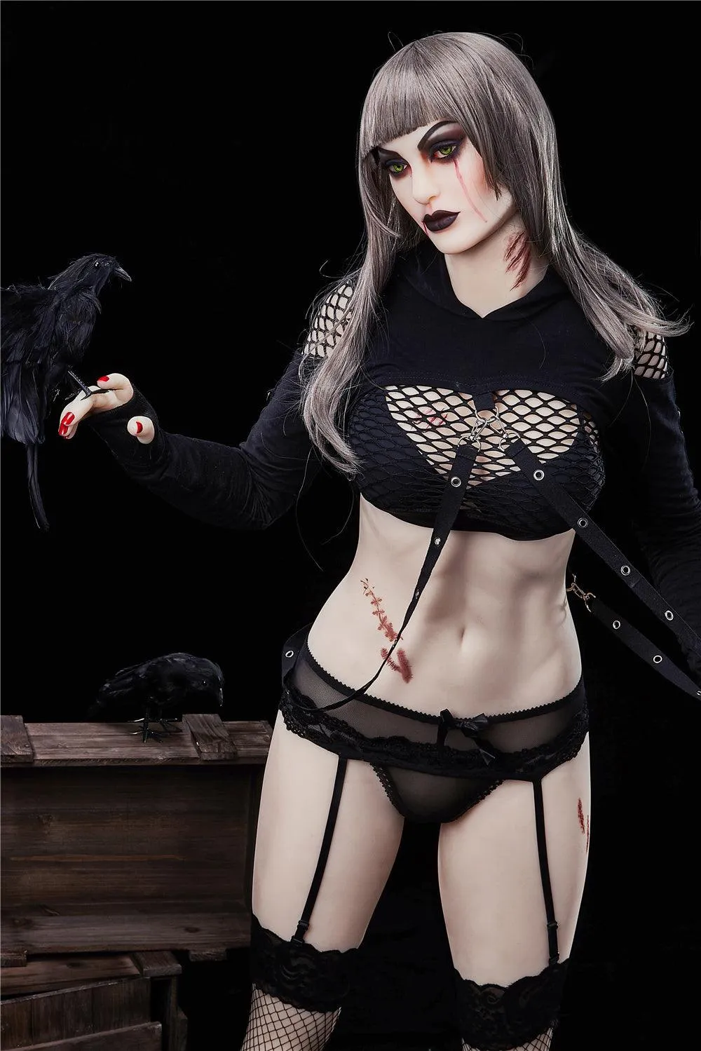 Neodoll Racy Mia Halloween - Realistic Sex Doll - 168cm Plus - White
