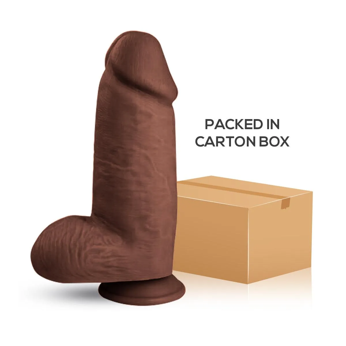 Neojoy - Bigger Bad Boy Dildo - Brown