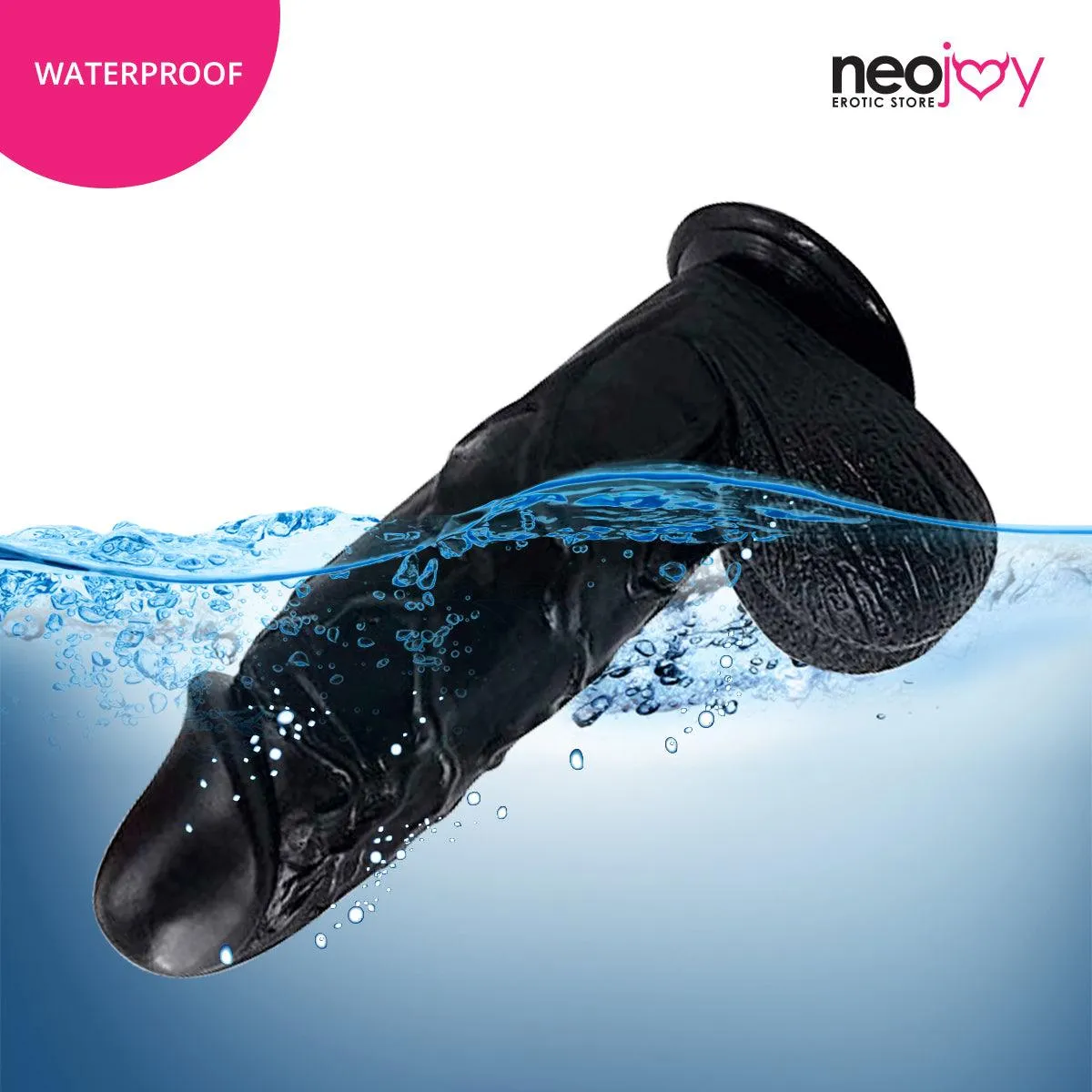 Neojoy Biggest Bad Boy Dildo With Strap-On - Dong Pegging Sex Toy