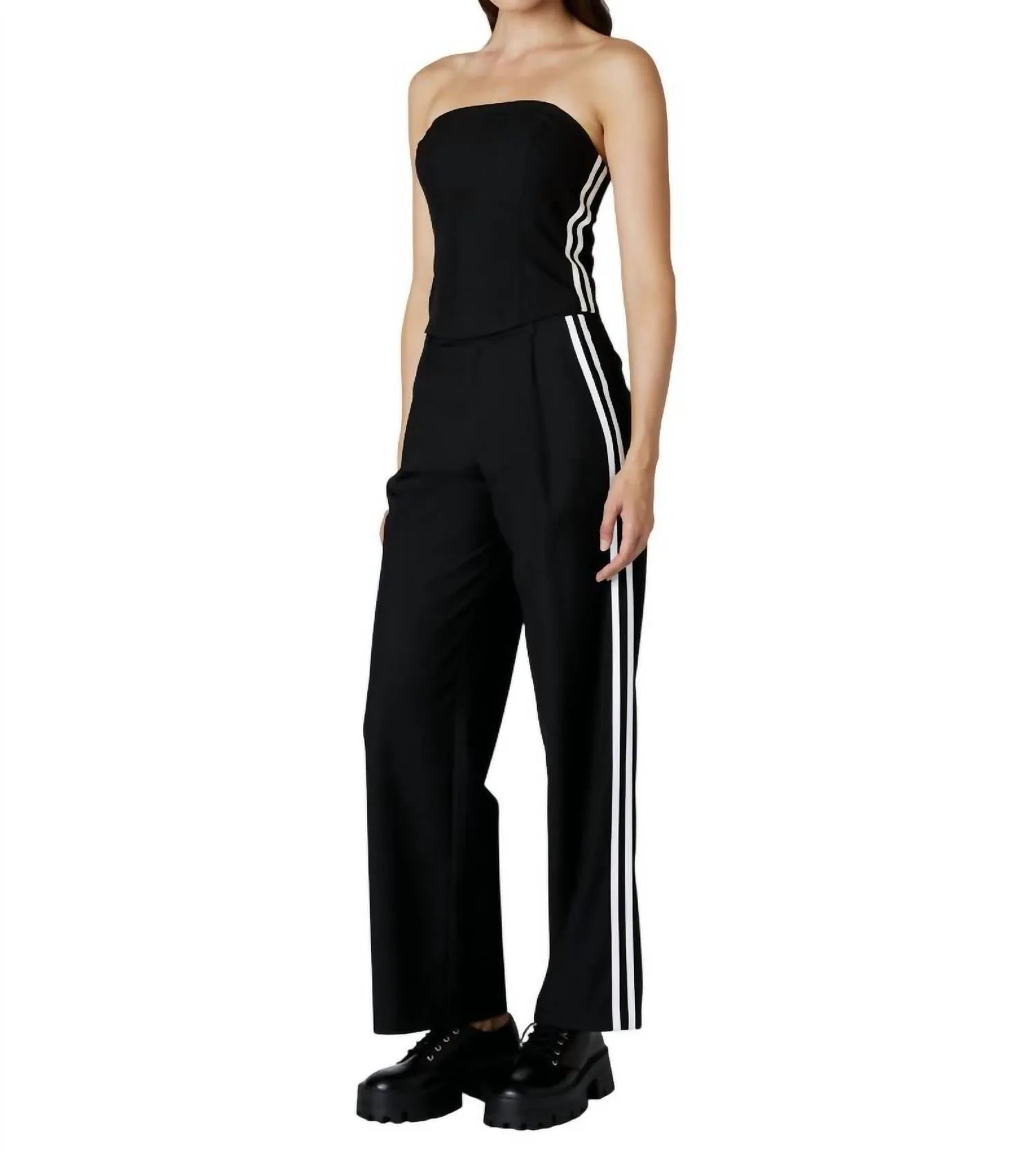 Nia - Messi Stripe Sweatpants