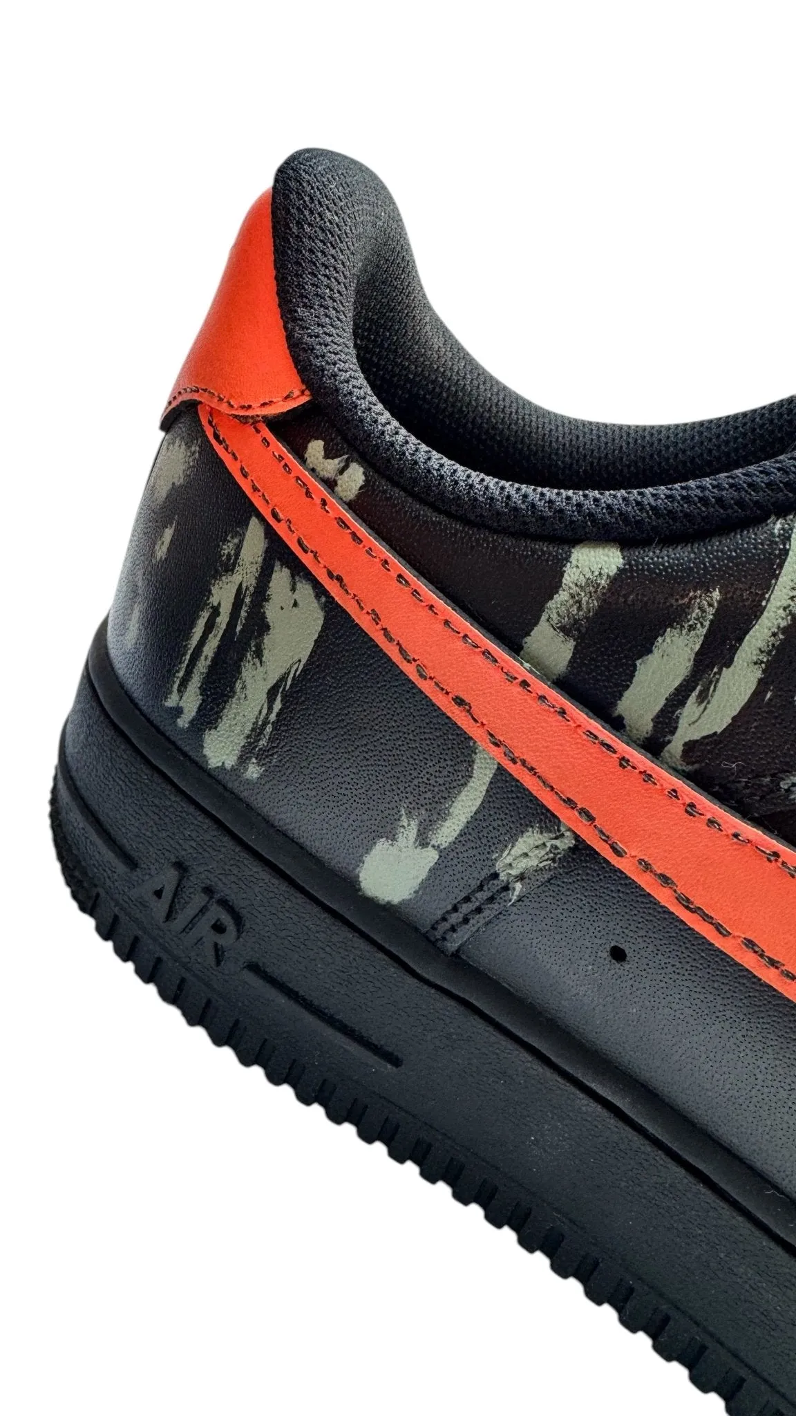 Nike Air Force 1 Custom Sneakers | Grime | Jungle Camo