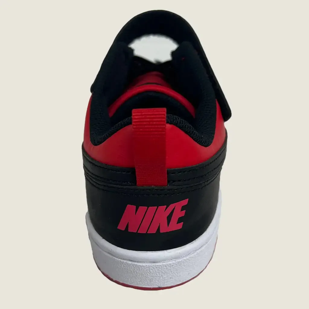 Nike Court Borough Low Recraft PS Kids Casual Shoes Red/Black US 3y