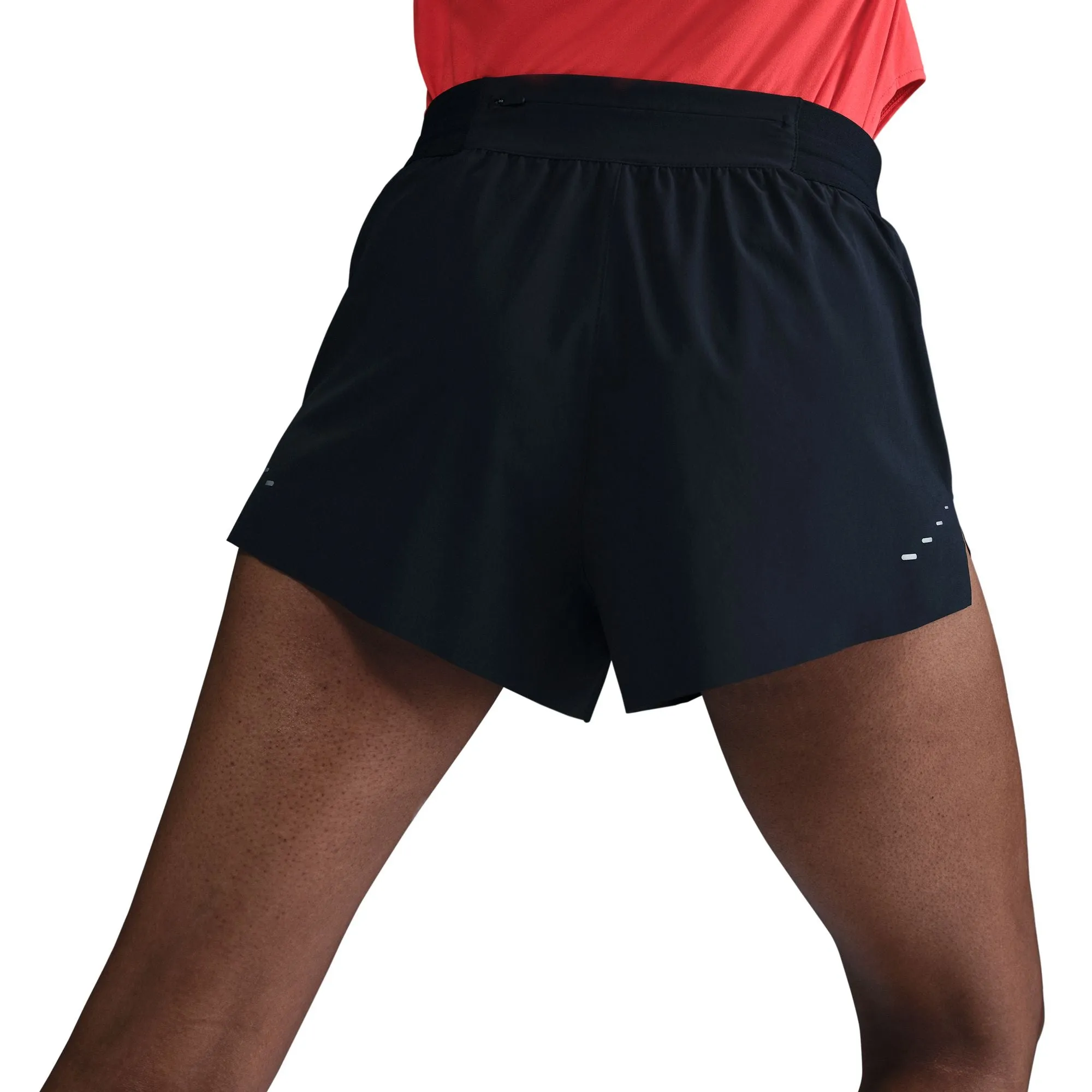 Nike Women's Swift Dri-FIT Mid-Rise 2.5" Brief-Lined Running Shorts