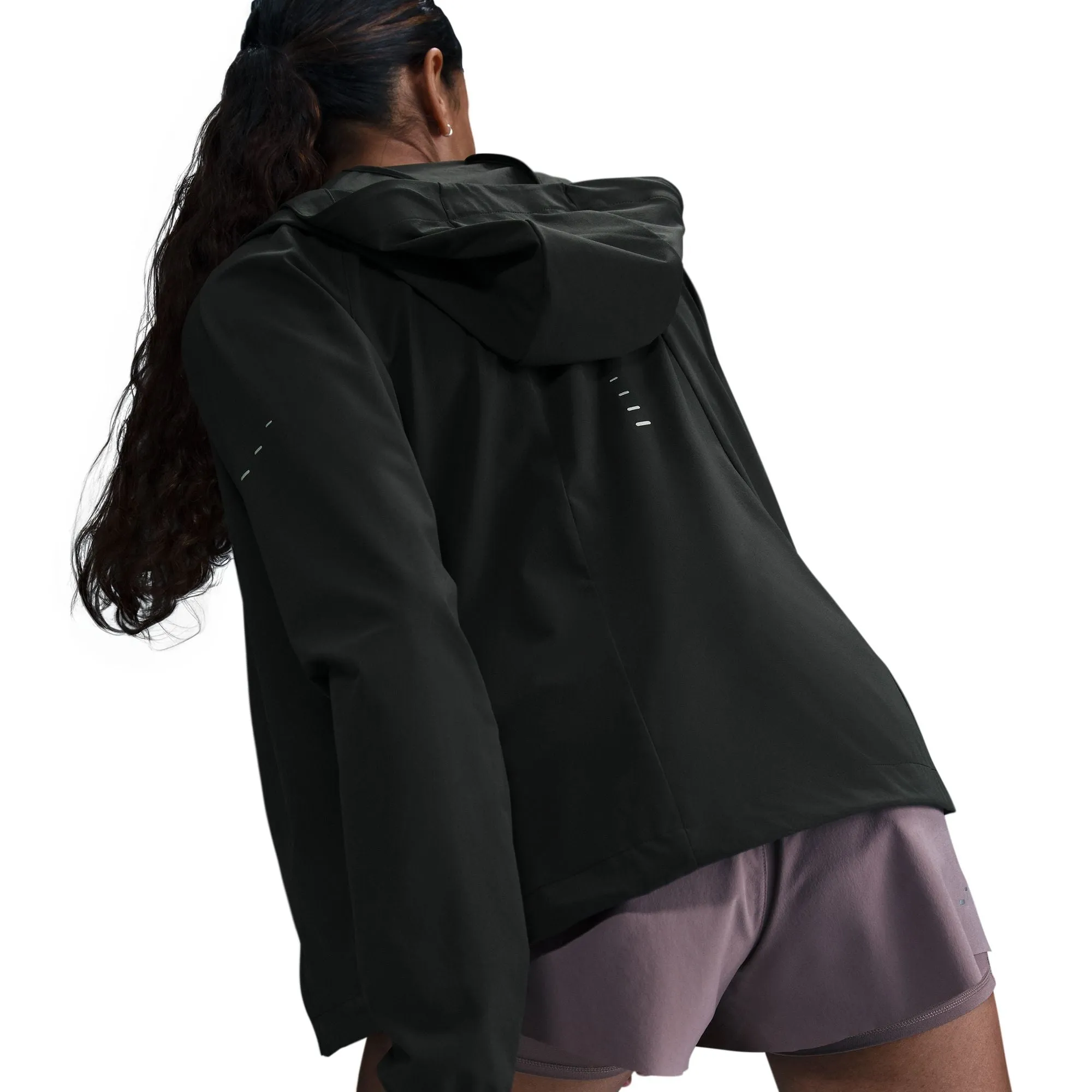 Nike Women's Swift Repel Packable Running Jacket Black