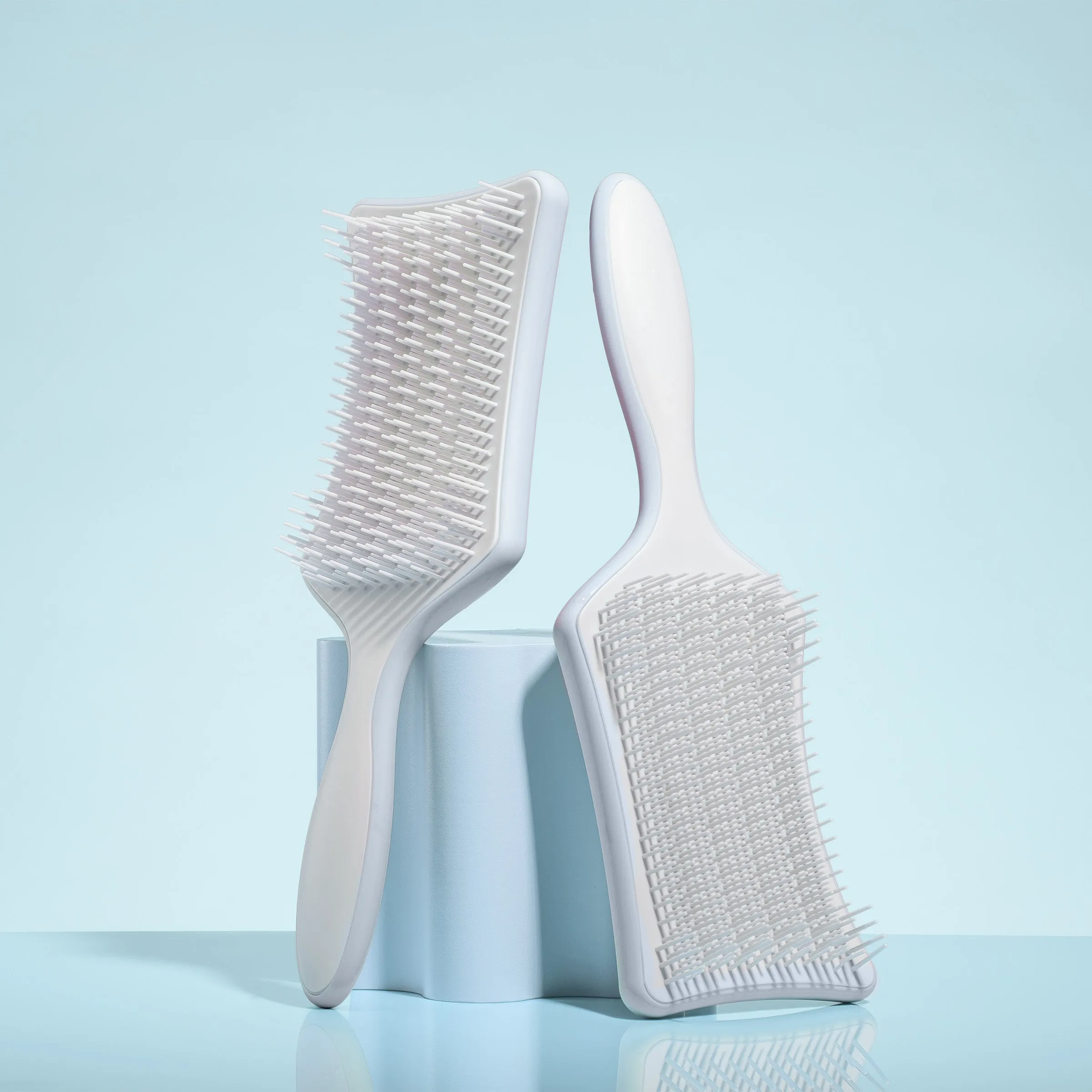 No Knots Detangling Hair Brush - Matt Blue