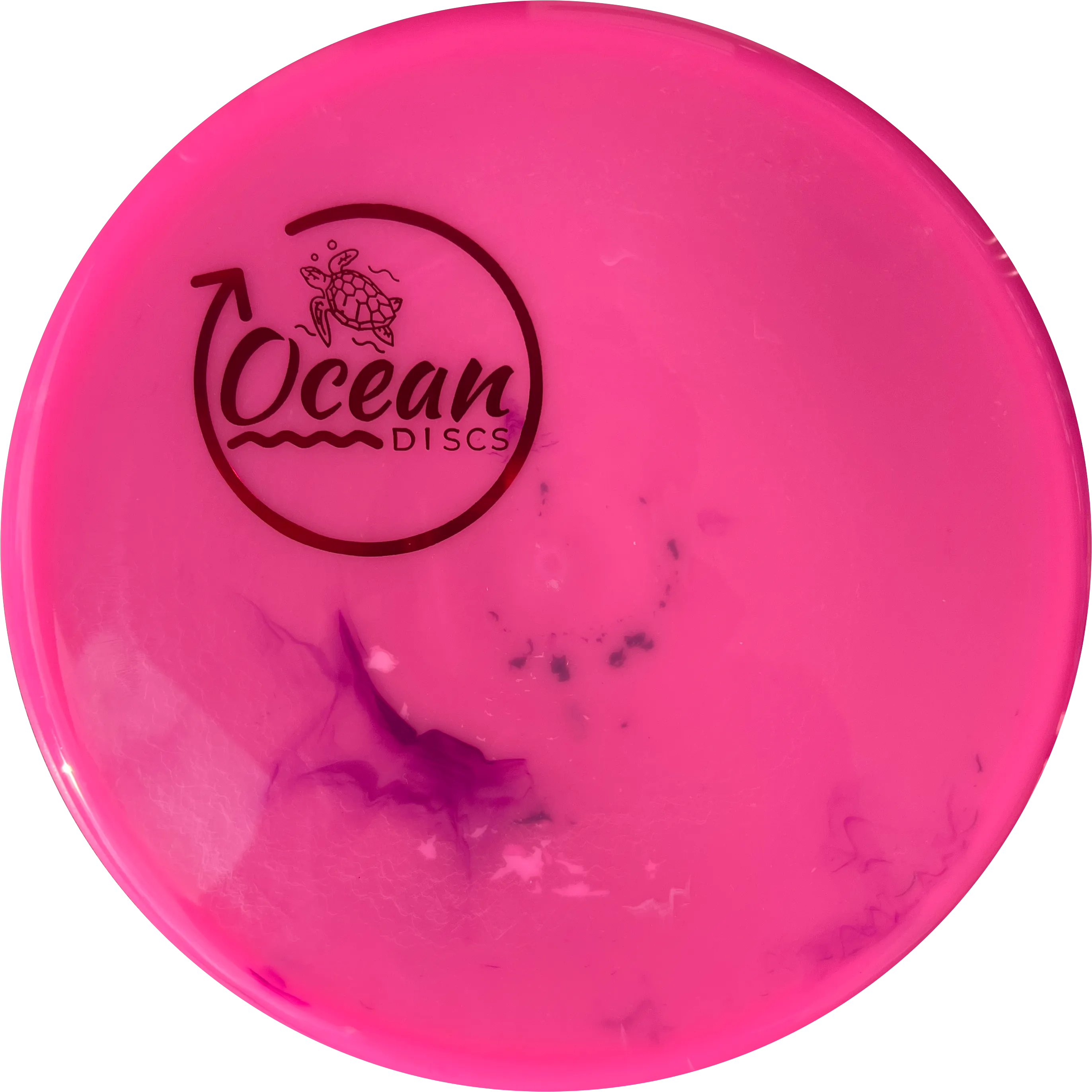 Ocean Discs Swirly Pacific Sea Turtle - Logo Stamp