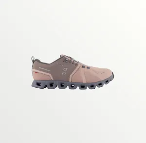 on cloud in pink sneaker