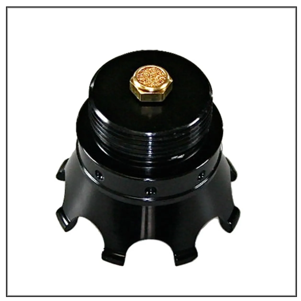 Original Custom Crown Gas Cap - Black