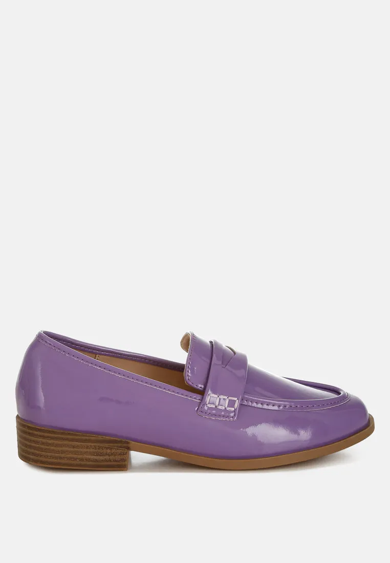 Penny Strap Detail Loafers By RAG