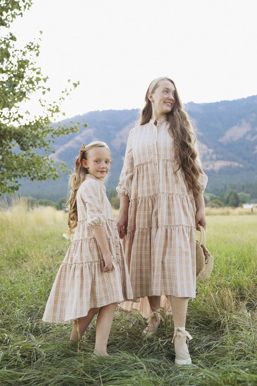 Picking Peonies Dress for Girls