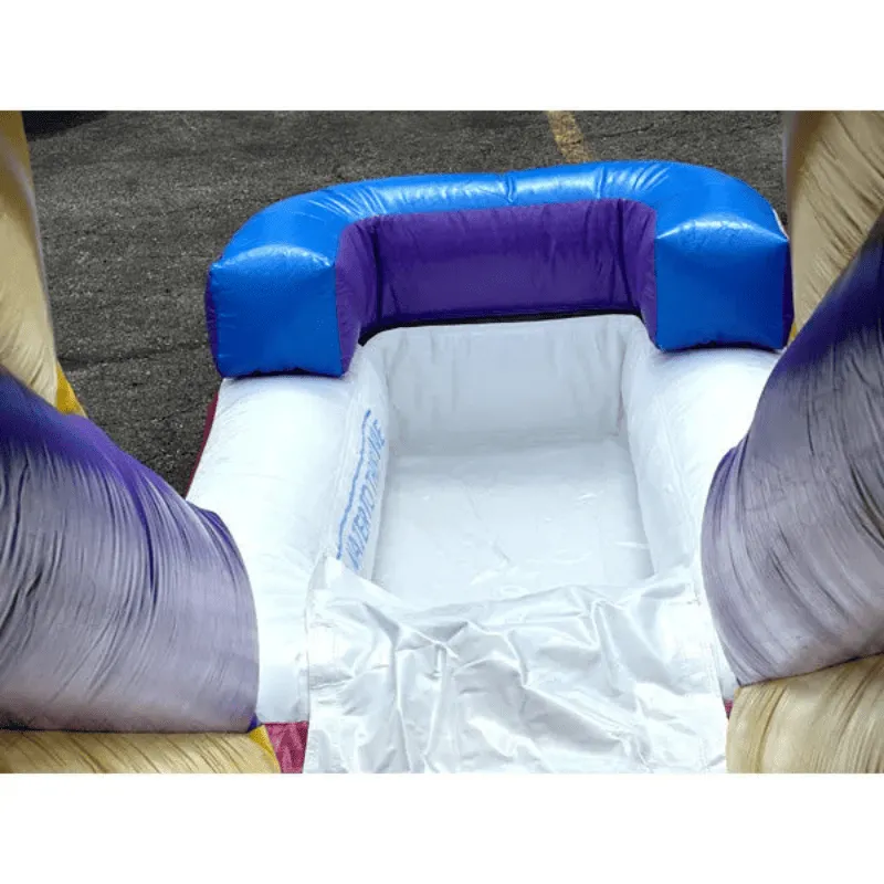 Pink Bounce House Dual Lane Dura-Lite Combo Castle