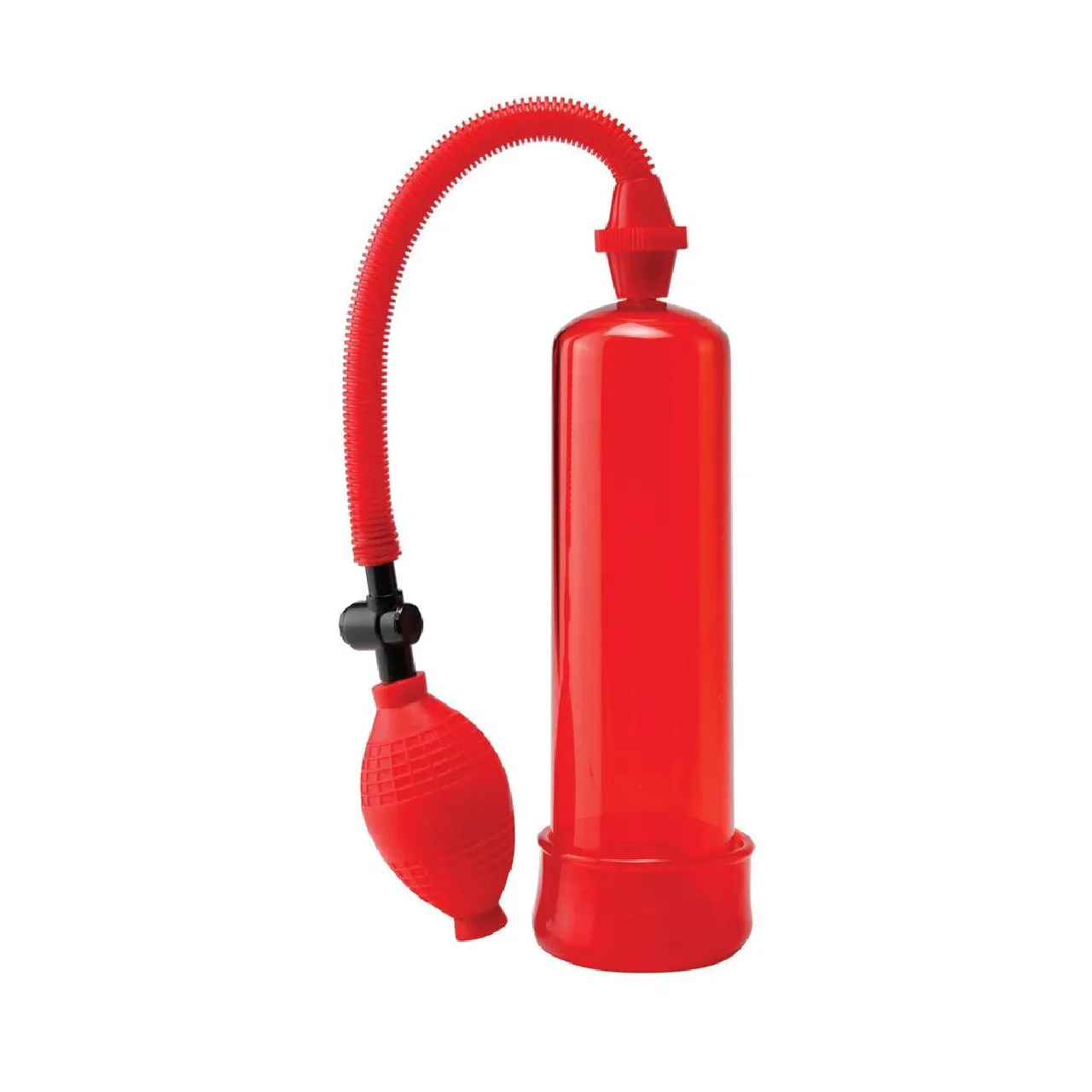 Pump Worx Beginner's Power Pump Advanced Penis Enlargement System - Red
