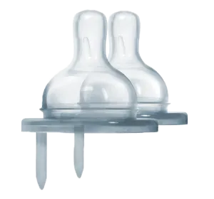 Pura Kiki Natural Vent Nipples (2 Pack)