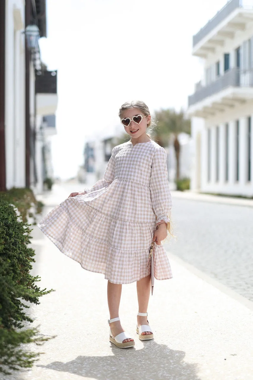 Raindrops in Spring Dress for Girls