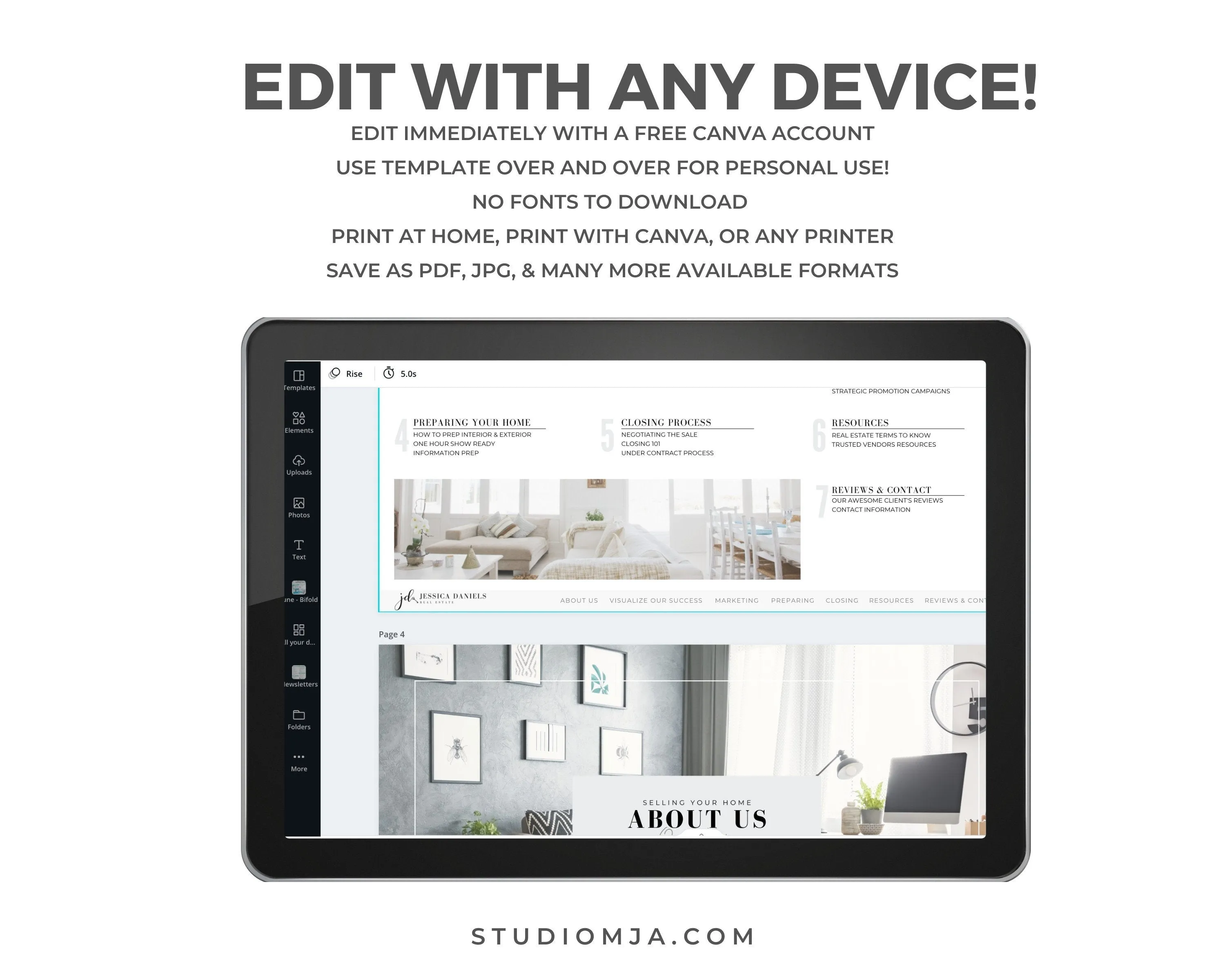 Real Estate Listing Presentation Template