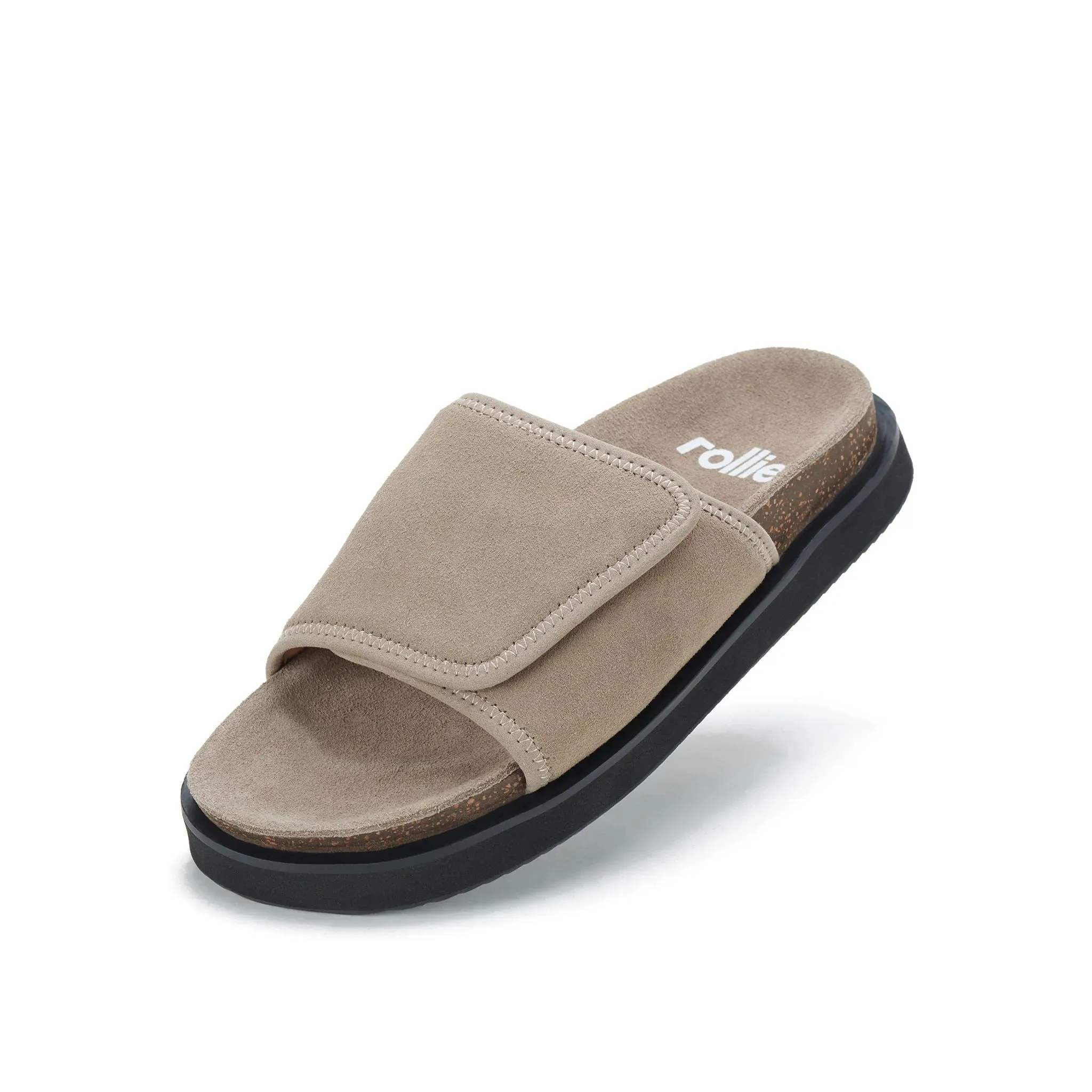ROLLIE Rhodes Slide - Taupe