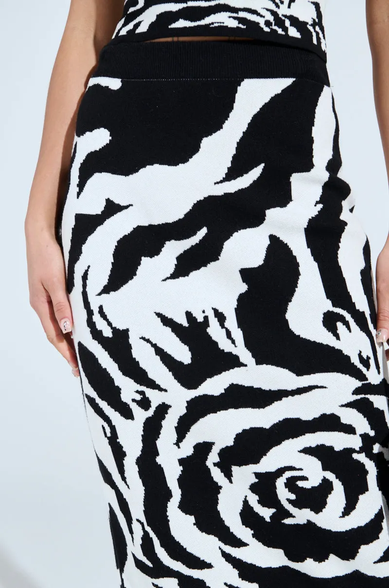 ROSEY MAXI KNIT SKIRT