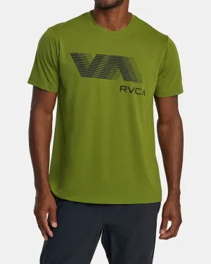 RVCA Mens VA Blur S/S Tee