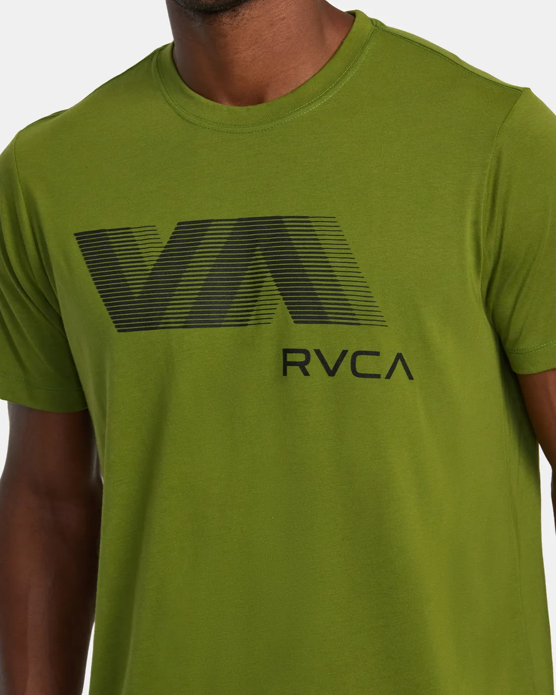 RVCA Mens VA Blur S/S Tee