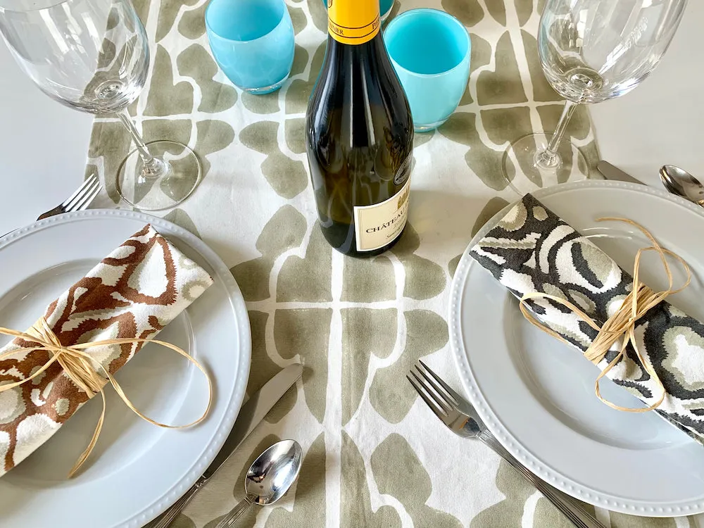 Sand Butterfly Table Runner