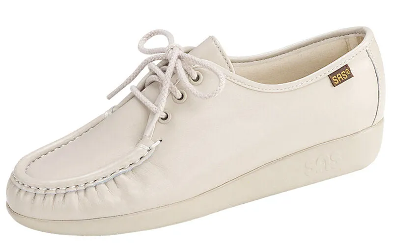 SAS Siesta Lace Up Loafer - Bone