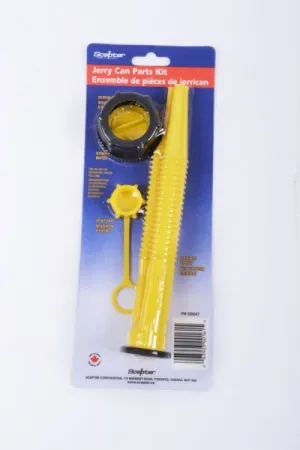 SCEPTER 4 Pieces Stopper Kit for Gas Containers Yellow Part # 03647