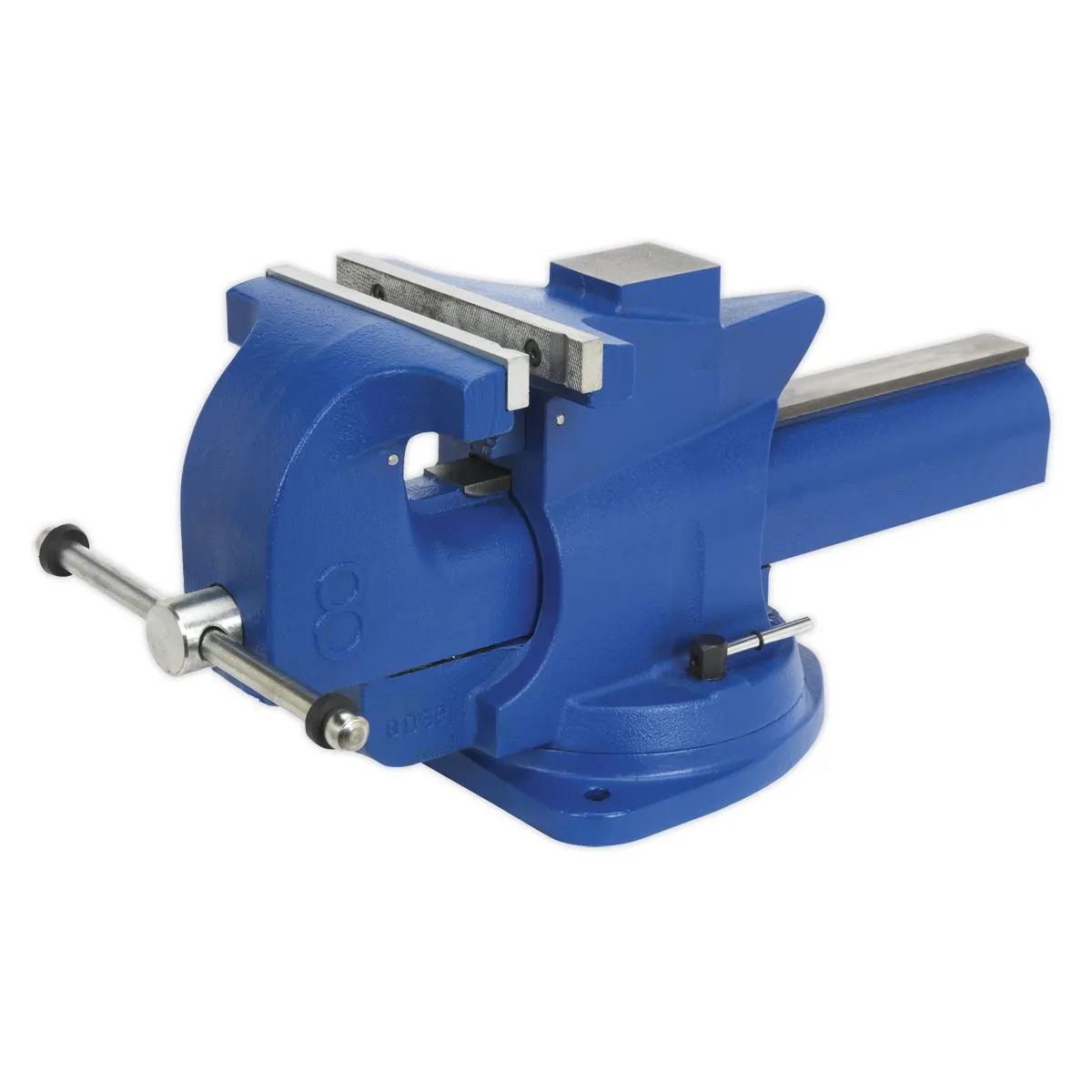 Sealey Vice 200mm Quick Action Swivel Base Cast Iron