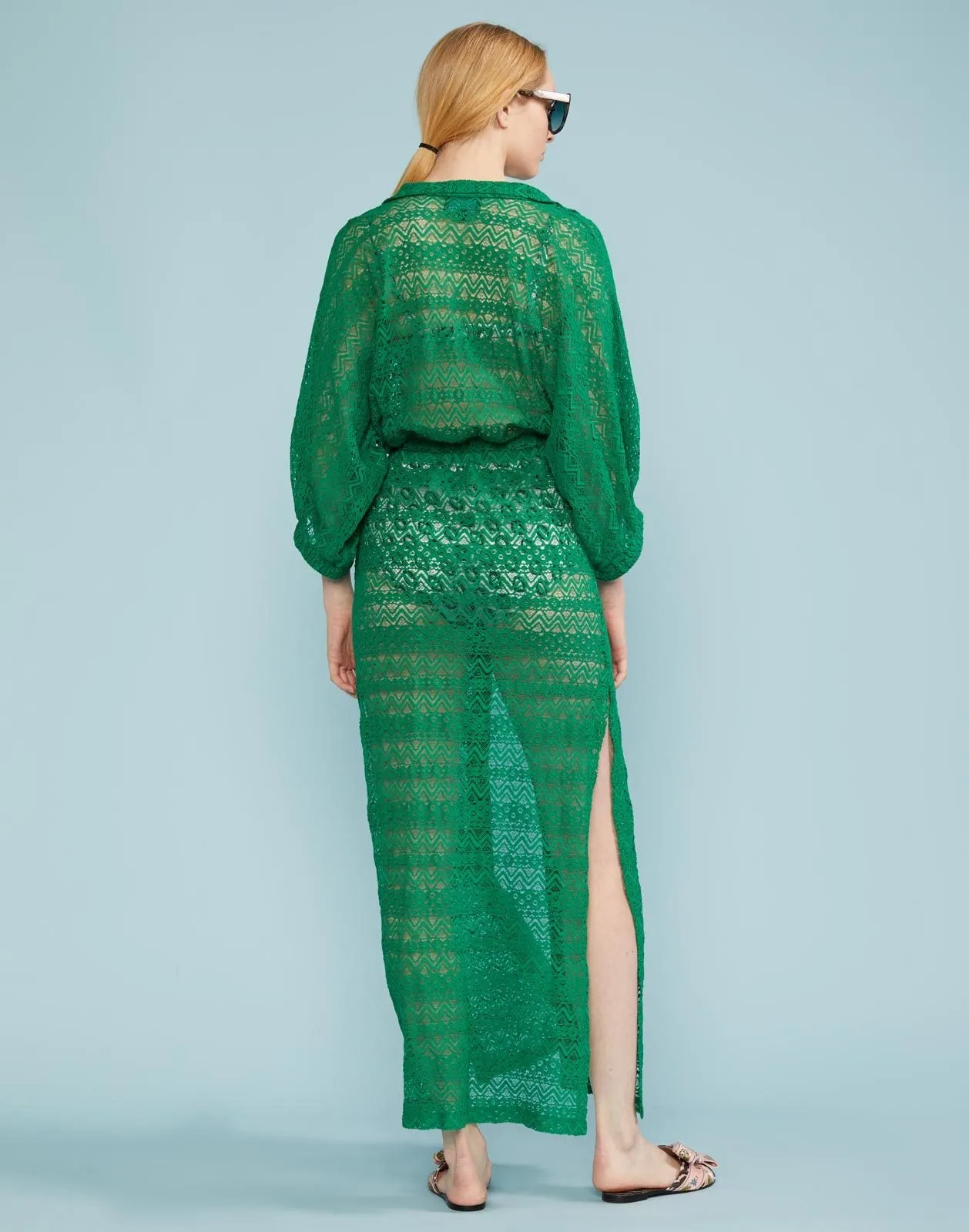 Sirena Lace Drawstring Coverup