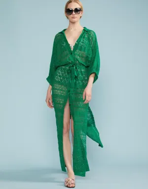 Sirena Lace Drawstring Coverup
