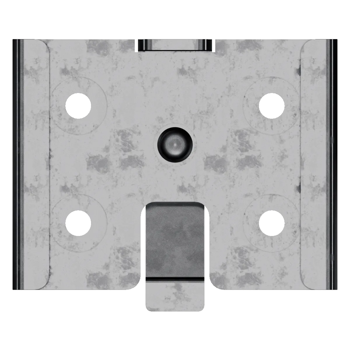 Small Quick Release Caster plate