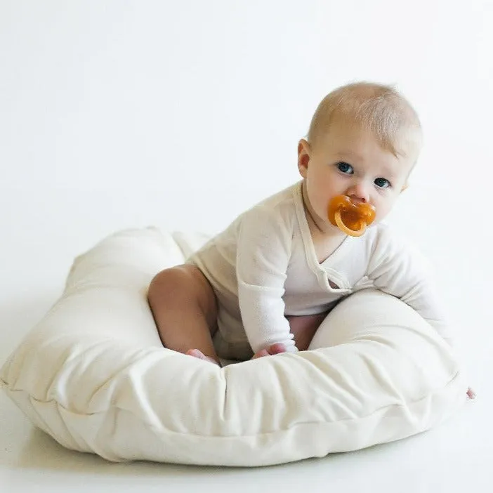 Snuggle Me Organic Infant Lounger Cover- Natural