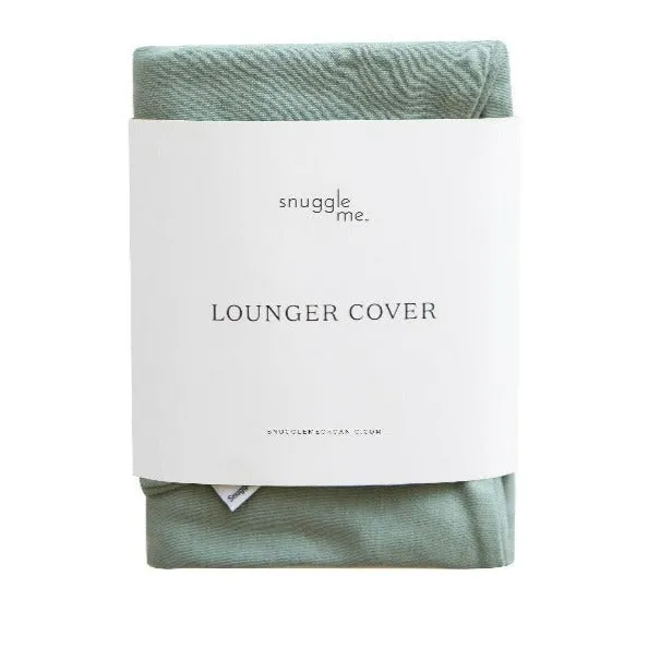 Snuggle Me Organic Infant Lounger Cover-Slate