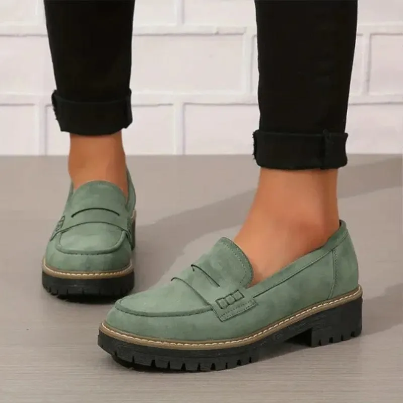 Sophia | Suede Loafers