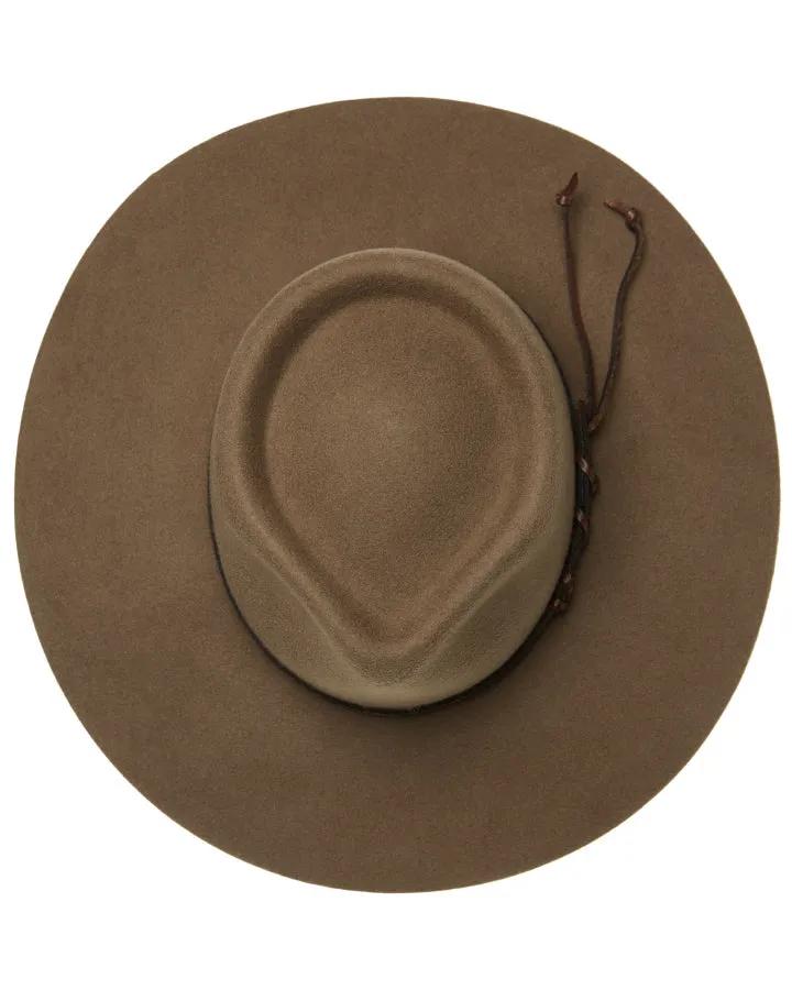 Statesman Big Australian Kids Wool Felt Hat Riverstone