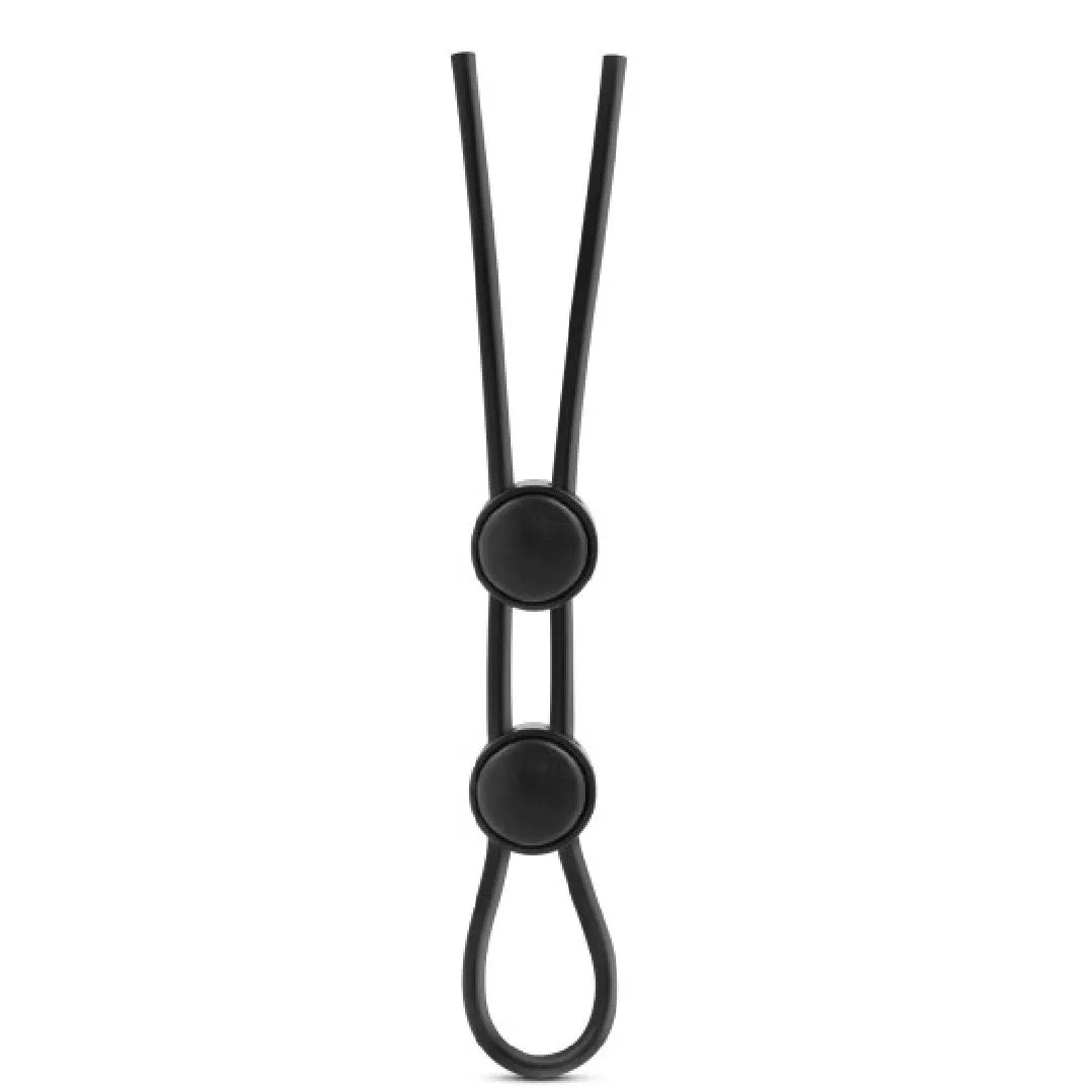 Stay Hard Silicone Double Loop Cock Ring - Various Colors