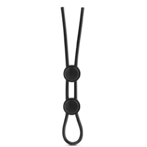 Stay Hard Silicone Double Loop Cock Ring - Various Colors