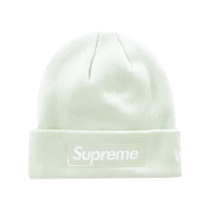 Supreme New Era Box Logo Beanie (FW23) Light Green