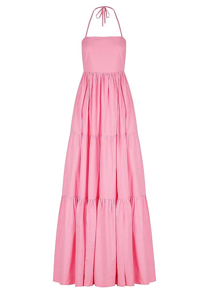 Tie Up Maxi Dress