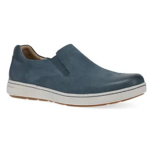 Trent - Denim Burnished Suede Slip On - 8905-711421