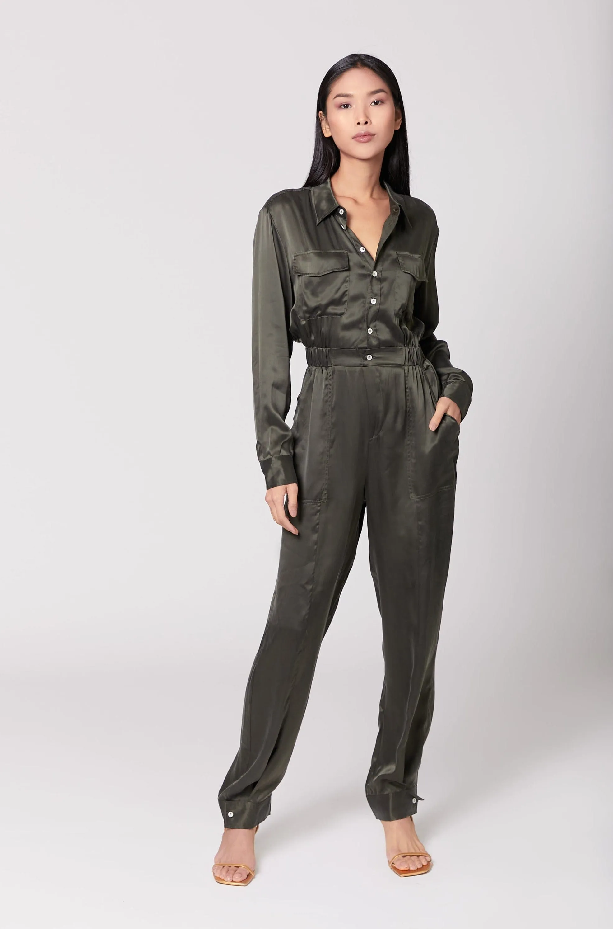 Utility Jumpsuit Long