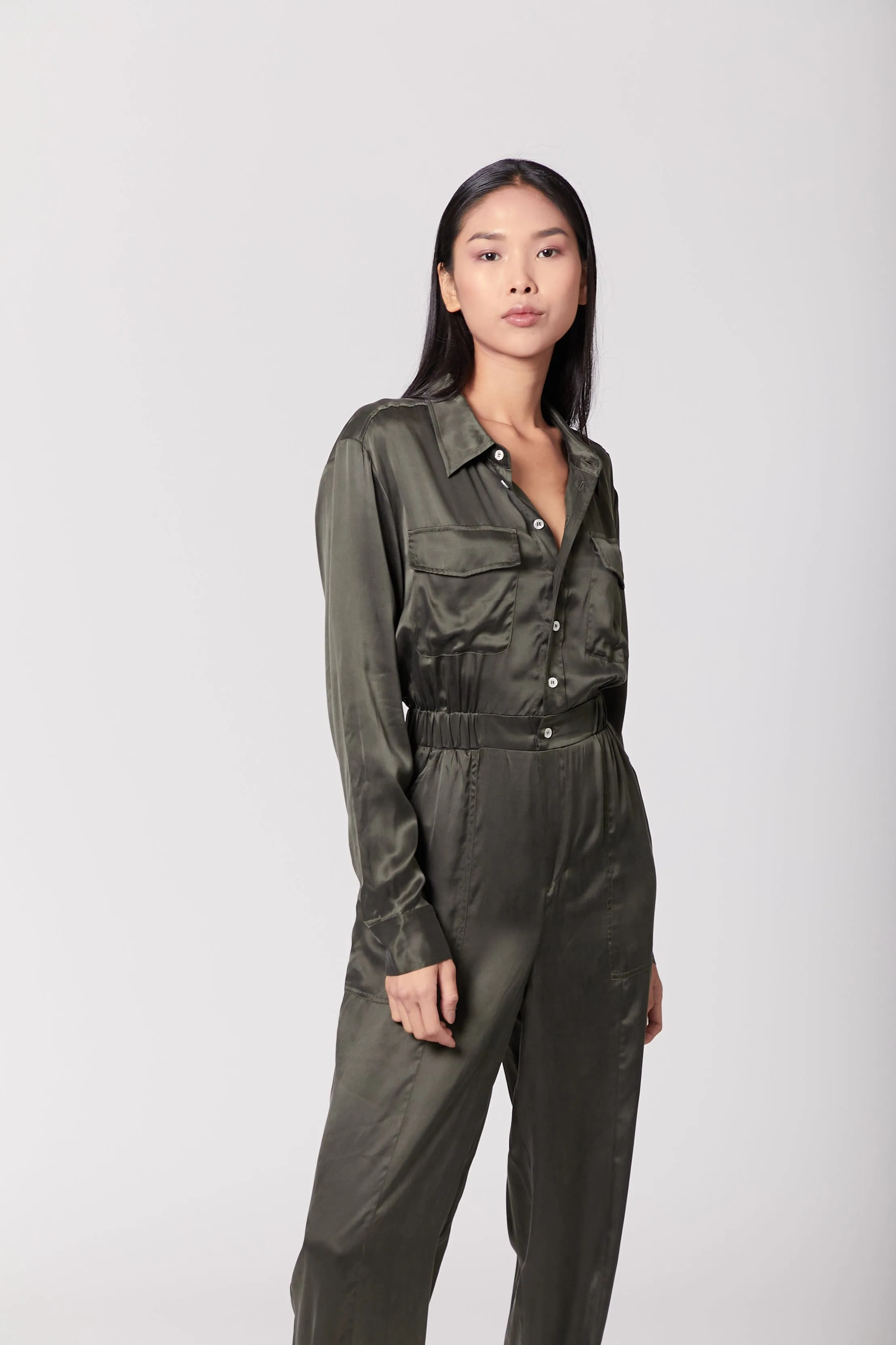 Utility Jumpsuit Long
